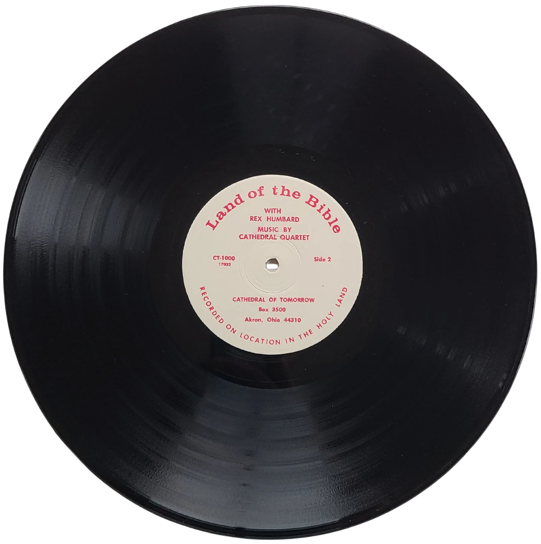 Land of the Bible vinyl record