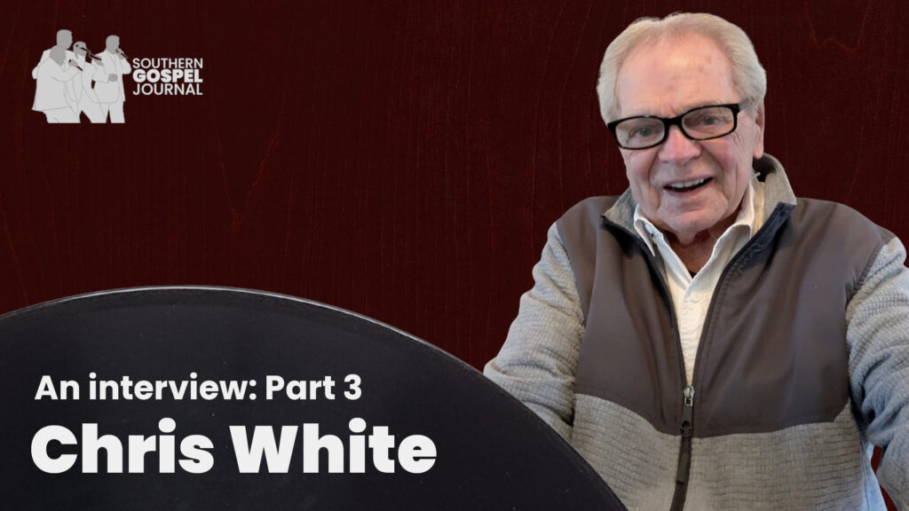 An Interview with Chris White: Part 3
