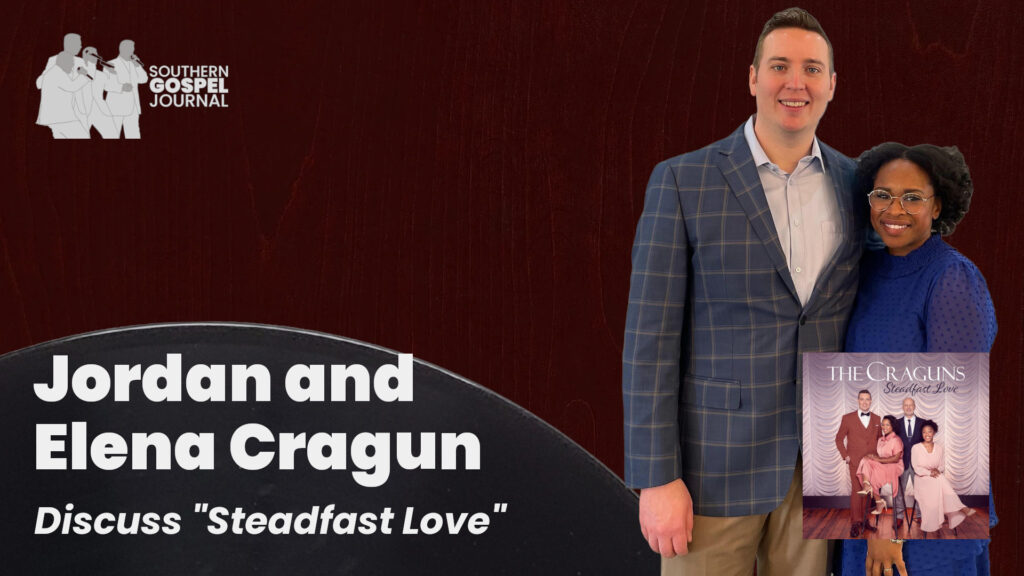 Jordan and Elena Cragun and the thumbnail of their album Steadfast Love